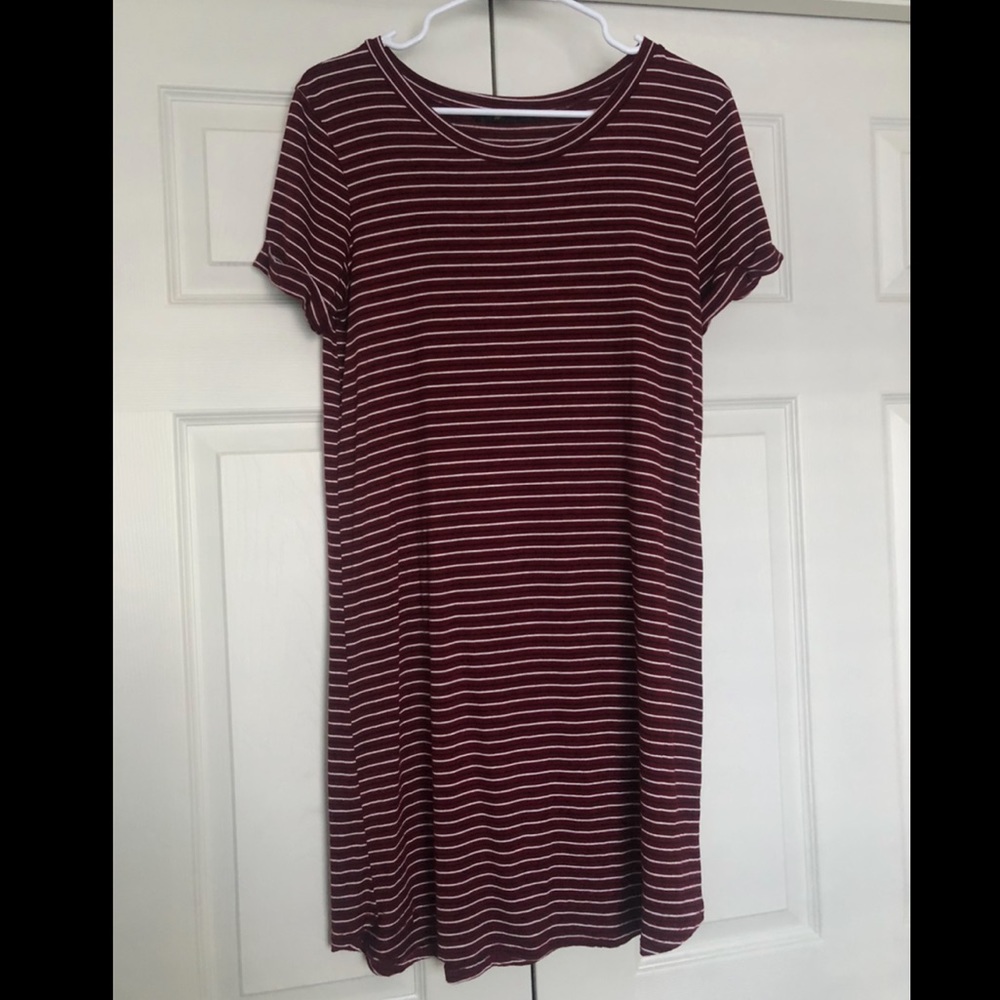 Striped T-shirt Dress